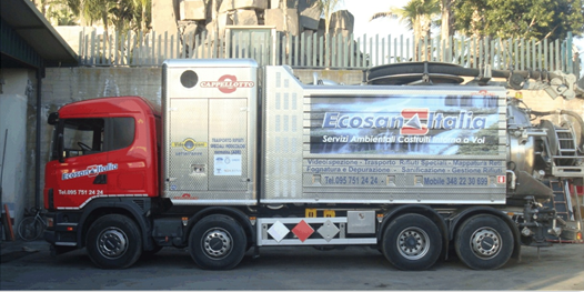 Ecosan Italia Srl Ampio Parco Mezzi Autospurgo Catania