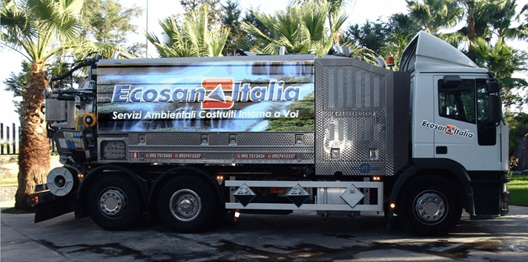 Ecosan Italia Srl Ampio Parco Mezzi Autospurgo Catania